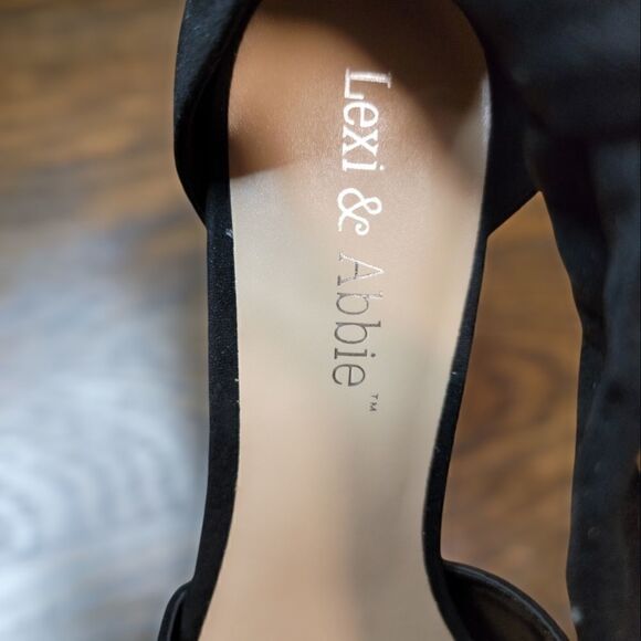 New Lexi And Abbie| Black Lyndia Heel 8 - Picture 11 of 11